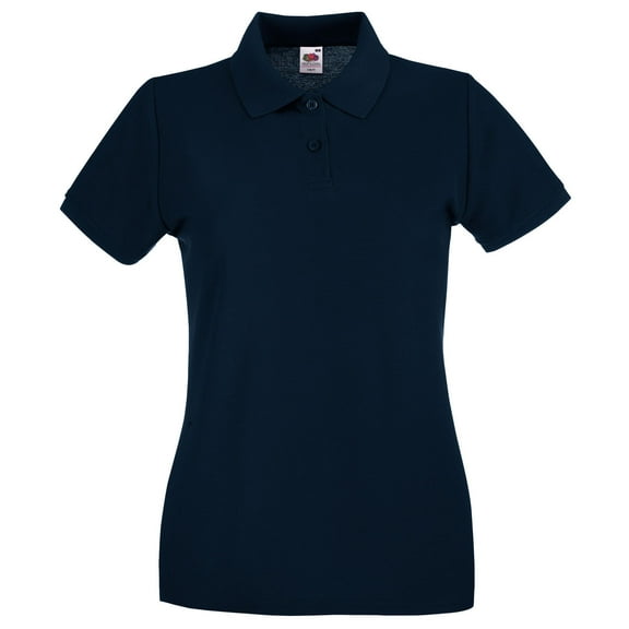 Fruit of the Loom Womens Premium Fitted Short-Sleeved Polo Shirt