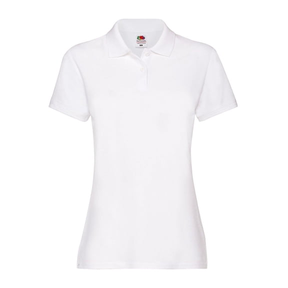 Fruit of the Loom Womens Premium Plain Polo Shirt