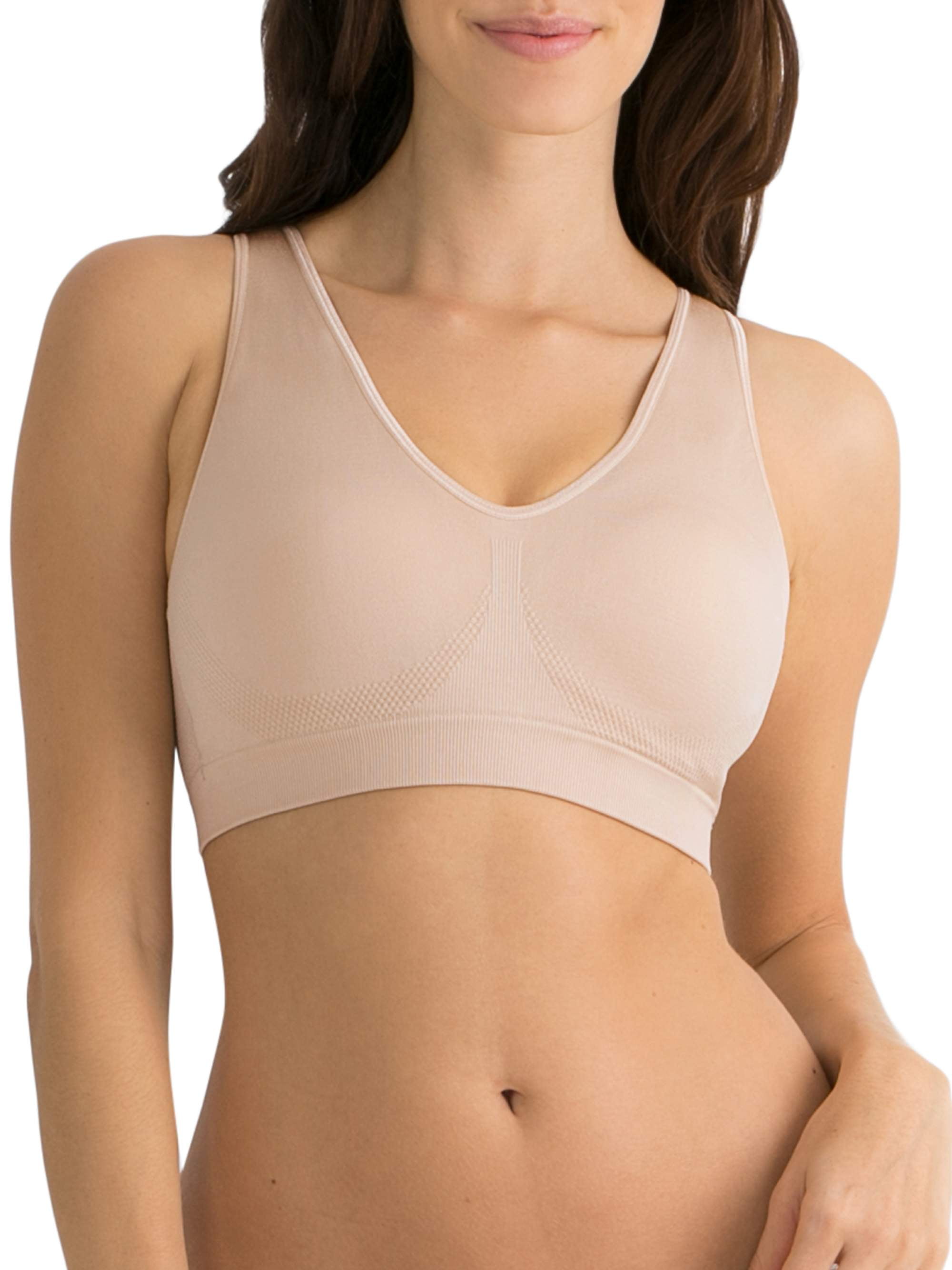 Fruit of the Loom Womens Seamless Pullover Bra with Built-In Cups, Style  FT662