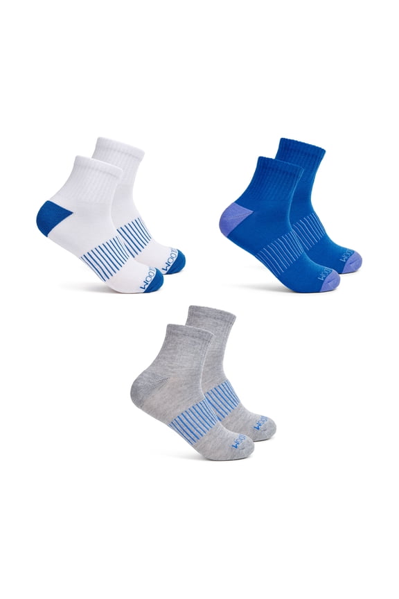 Womens Value Ankle Socks, 3-Pack, Sock Sizes 4-10