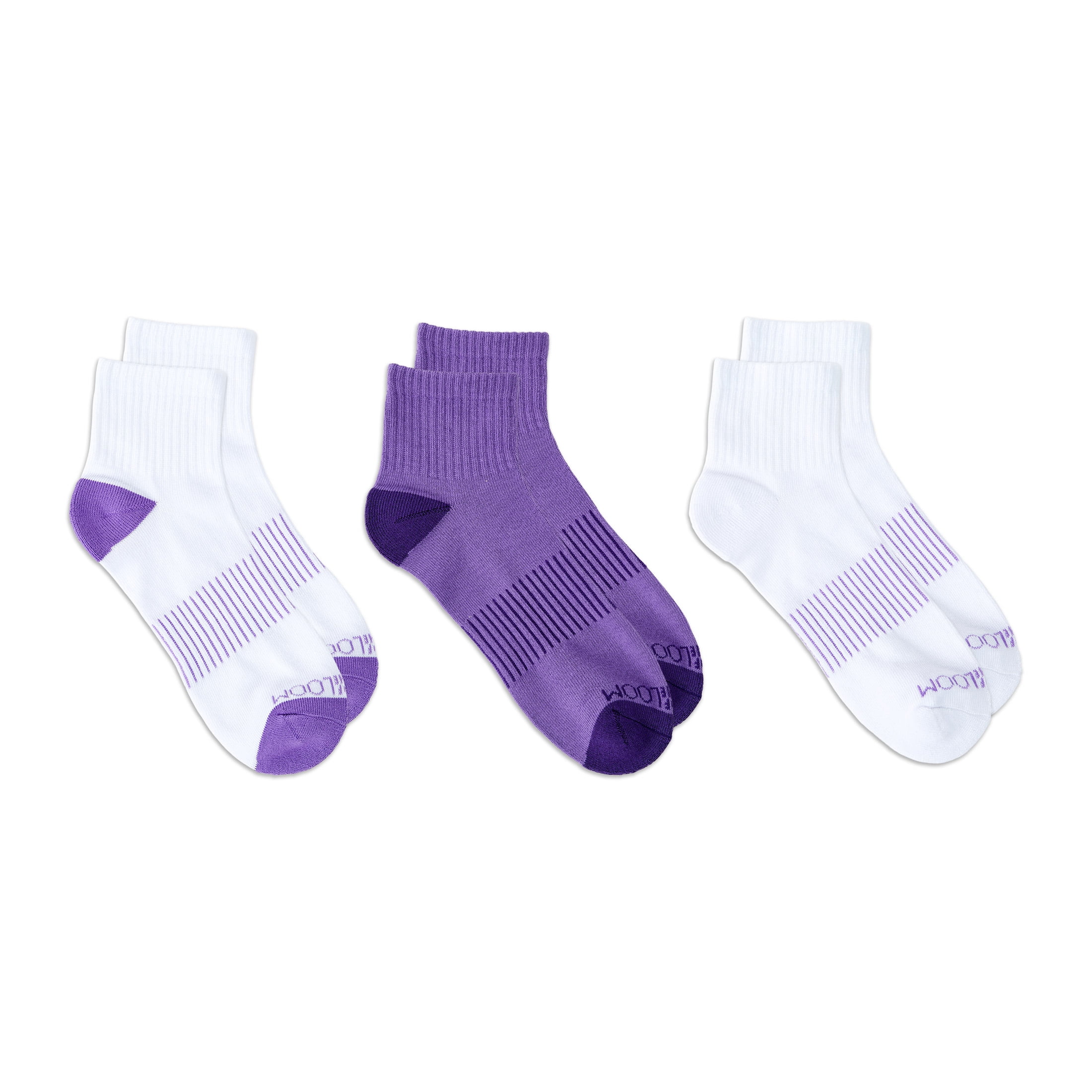 Fruit of the Loom Womens Value Ankle Socks, 3-Pack, Sock Sizes 4-10