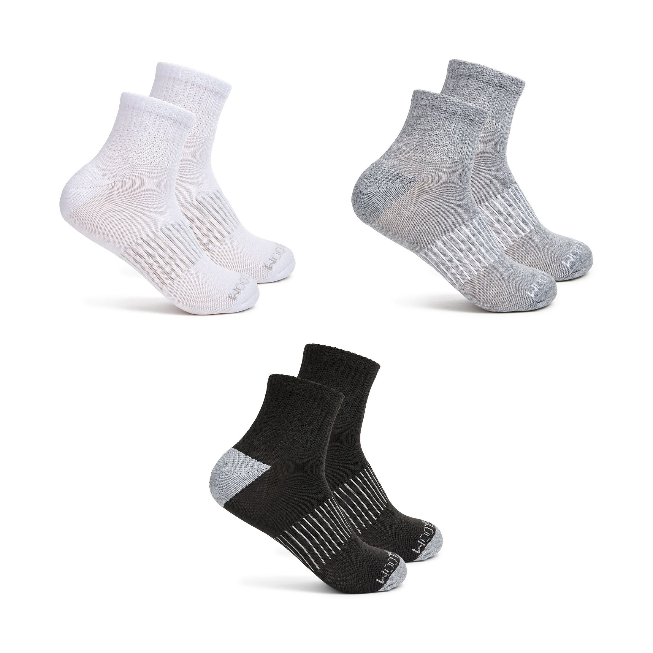Fruit of the Loom Womens Value Ankle Socks, 3-Pack, Sock Sizes 4-11