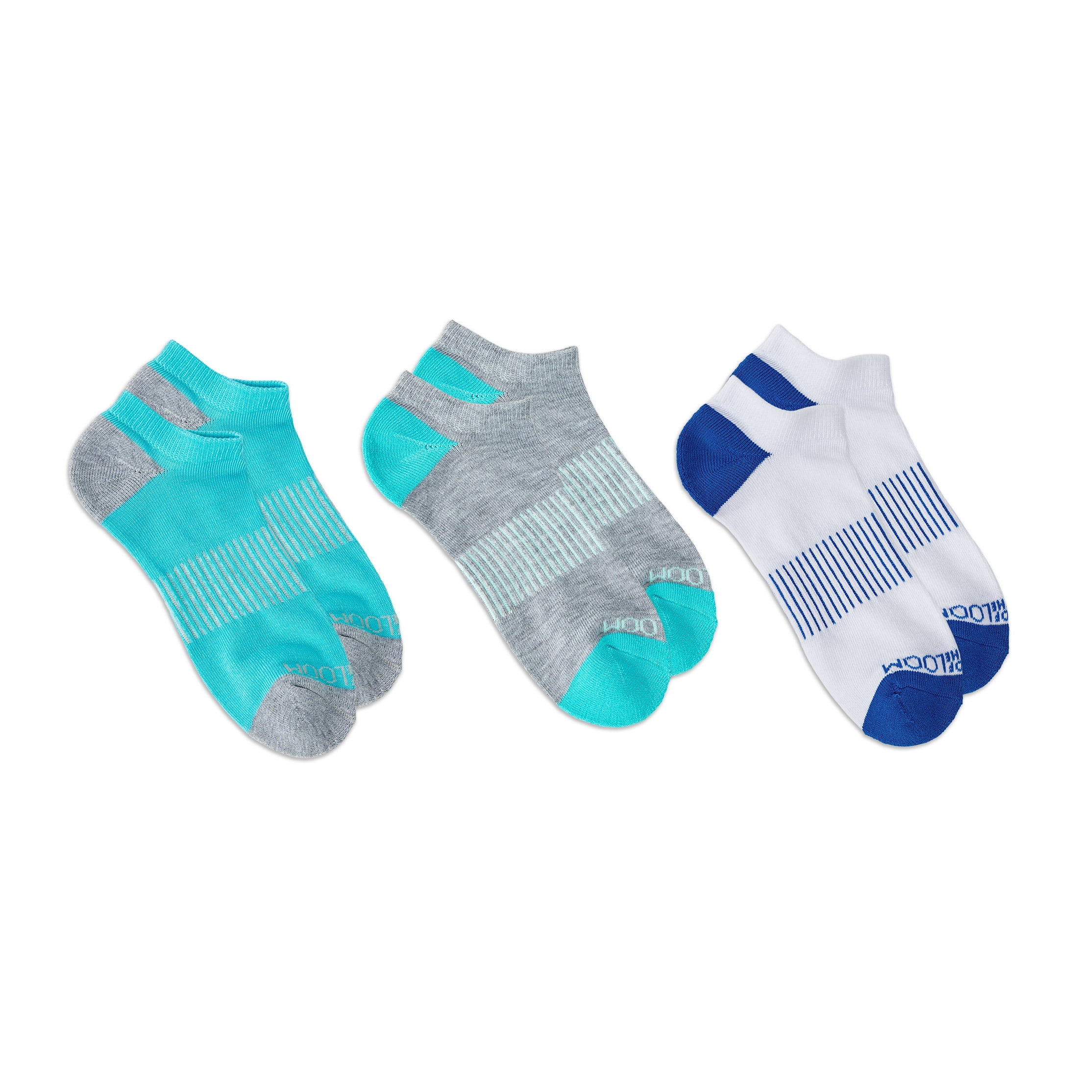 Fruit of the Loom Womens Value No-Show Socks, 3 Pack,Sock Sizes 4-10