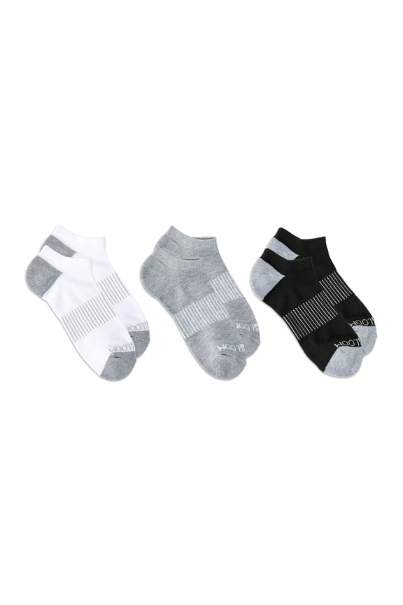 Womens Value No-Show Socks, 3 Pack,Sock Sizes 4-10