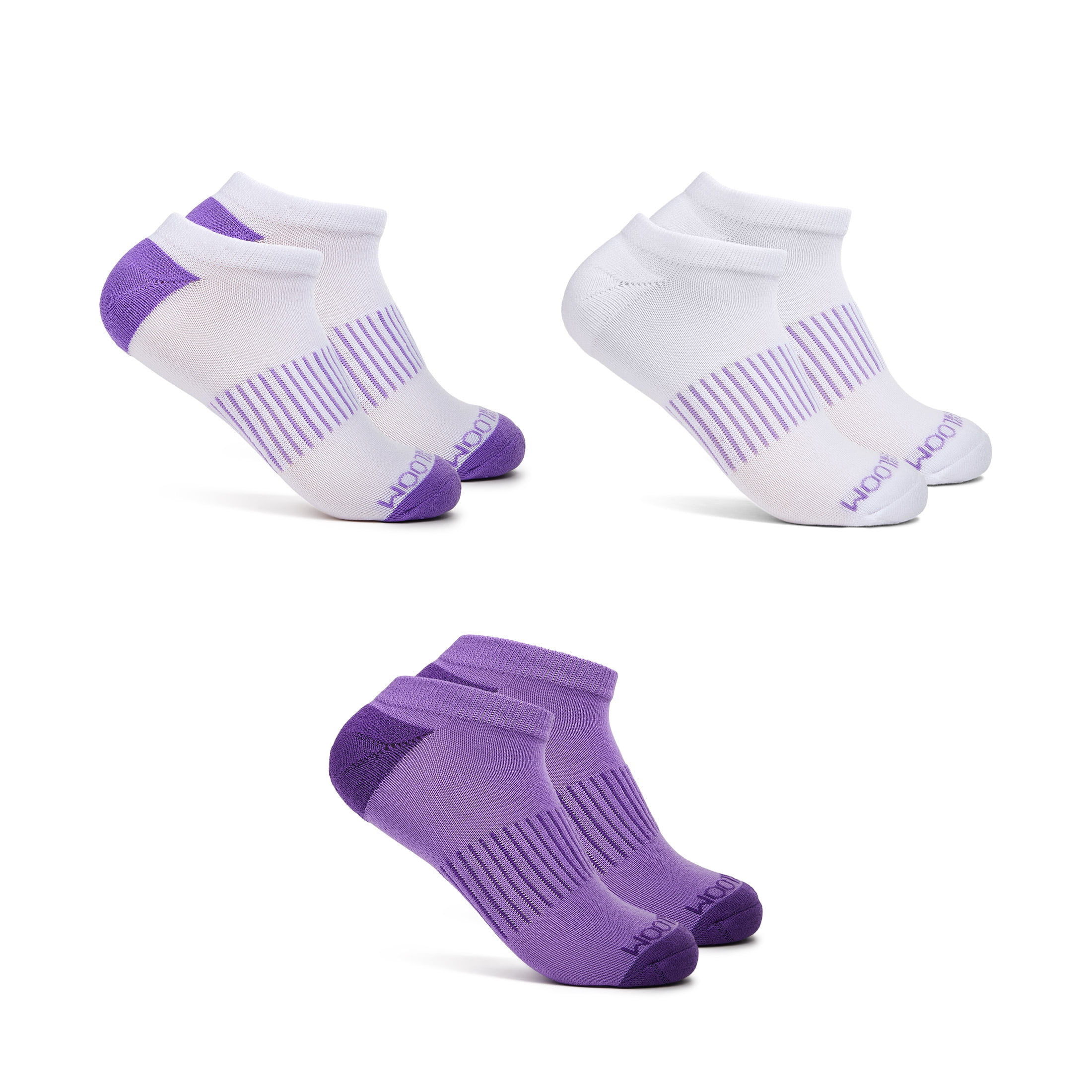 Fruit of the Loom Womens Value No-Show Socks, 3 Pack,Sock Sizes 4-10