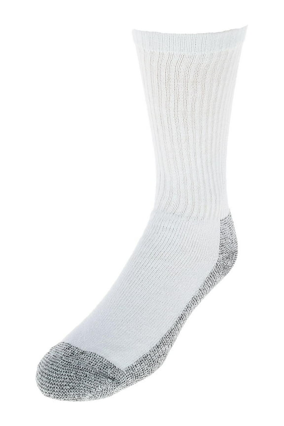 Full Cushion Work Crew Socks (6 Pair Pack) (Men Big & Tall)