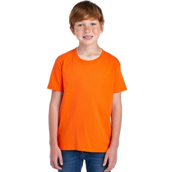 Fruit 100% Tee Youth TennOrnge