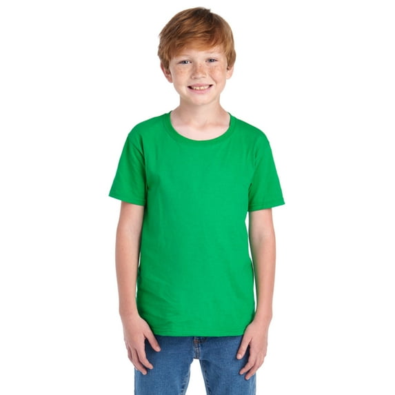 Fruit 100% Tee Youth Kelly