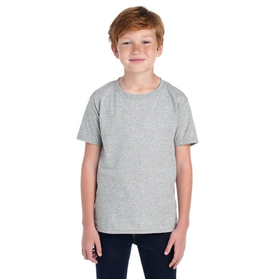 Fruit 100% Tee Youth Ath Heath