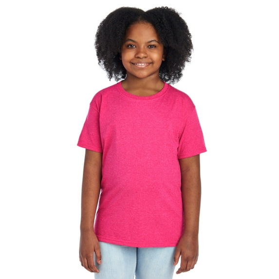 Fruit 100% Tee Youth RtHtrPink
