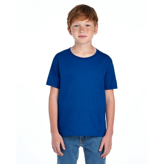 Fruit 100% Tee Youth Royal