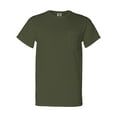 thumbnail image 1 of Fruit of the Loom oz 100% Heavy Cotton HD Pocket T-Shirt (3931P) Military Green, 3XL, 1 of 5