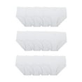 thumbnail image 1 of Fruit of the Loom womens Tag Free Cotton Panties Regular  Plus Size Briefs, Brief - 12 Pack White,Size 5, 1 of 1