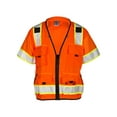 thumbnail image 1 of Kishigo Professional Surveyors Vest S5010-5011 Orange XL, 1 of 4