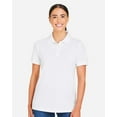 thumbnail image 1 of Harriton M205W Women's Valiant Cotton Snag Protect Polo-White-S, 1 of 6