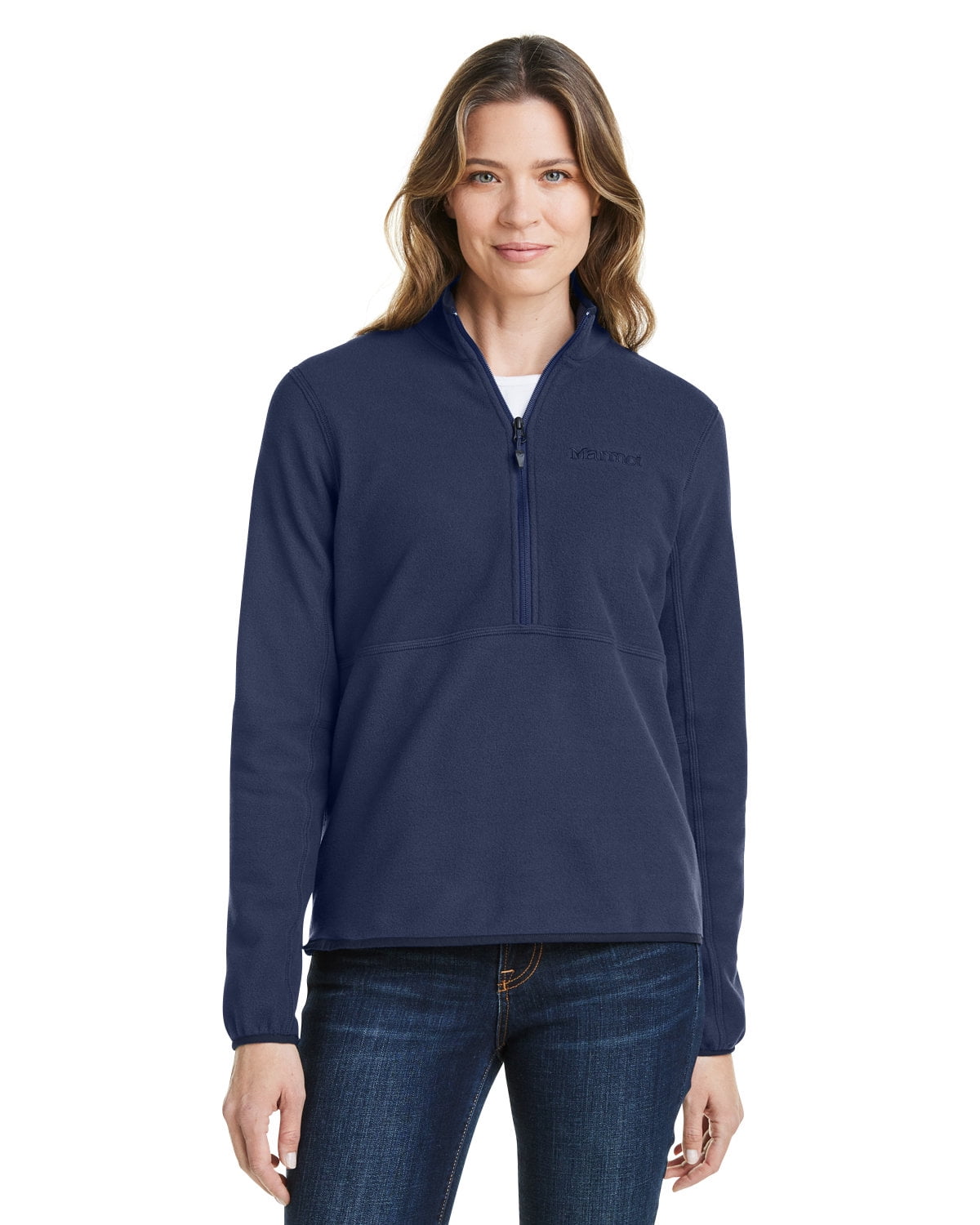 Fruit Of The Loom Ladies' Fleece Sweatshirt Jacket – Machine Washable, Sizes S-XXL, Color Black