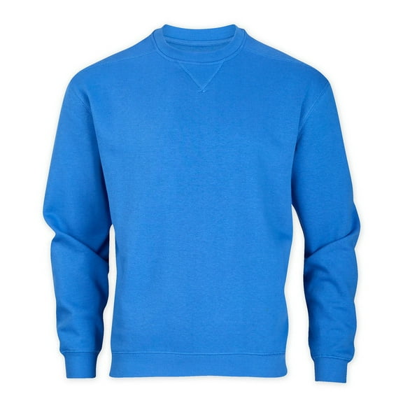 Boxercraft BM5101 Men's Fleece Crew-Collegiate Blue-M