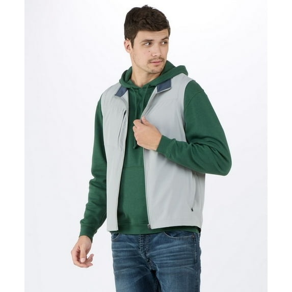 Boxercraft BM5502 Men'S Stretch Woven Vest-Oxford-XS