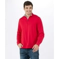 thumbnail image 1 of Boxercraft BM5205 Men's Alumni Qtr Zip-True Red-XS, 1 of 4