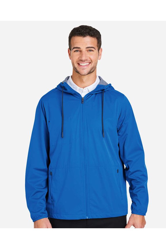 NE75 Men's Network Lightweight Jacket-Light Nautical Blue Heather-3XL