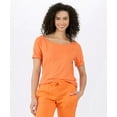 thumbnail image 1 of Boxercraft BW2404 Ladies Care Free Tee-Mandarin-S, 1 of 4