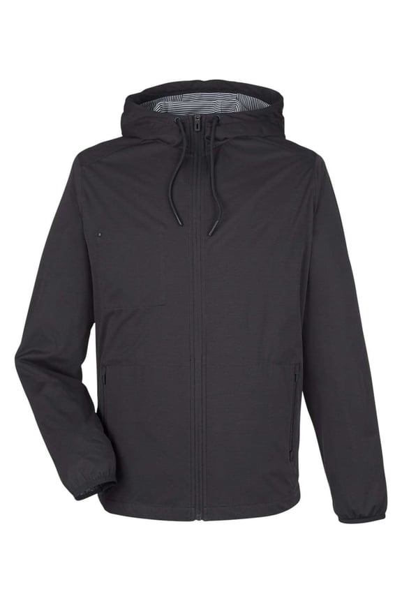 NE75 Men's Network Lightweight Jacket-Black Heather-M