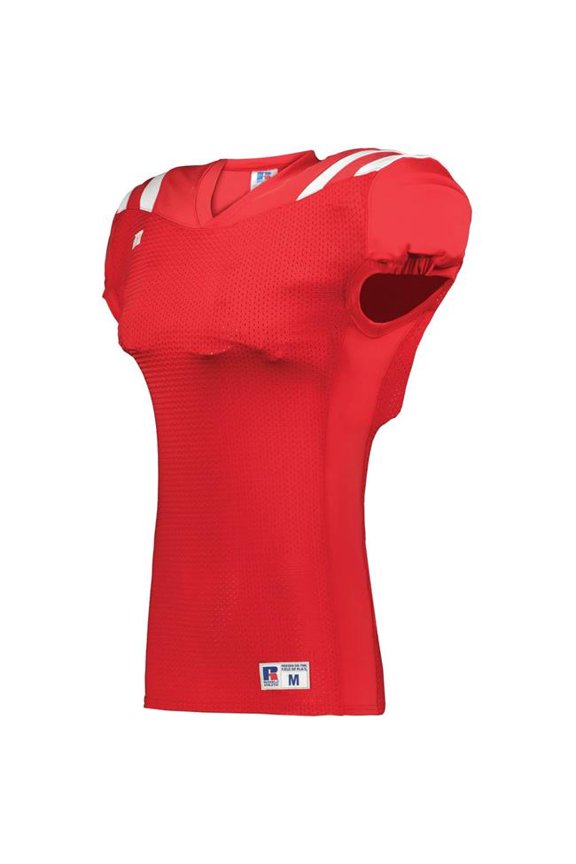 Russell R0100W.TRW.XL Youth Canton Football Jersey, True Red & White - Extra Large