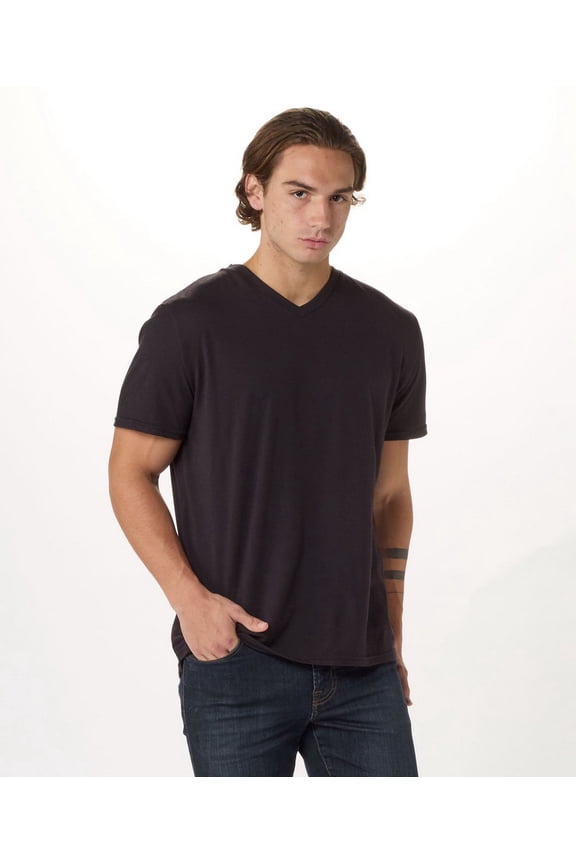 BM2103 Men's Essential Crew Neck Tee-Black-XXS
