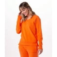 thumbnail image 1 of Boxercraft BW5402 Ladies Travel V-Neck Pullover-Mandarin-XL, 1 of 4