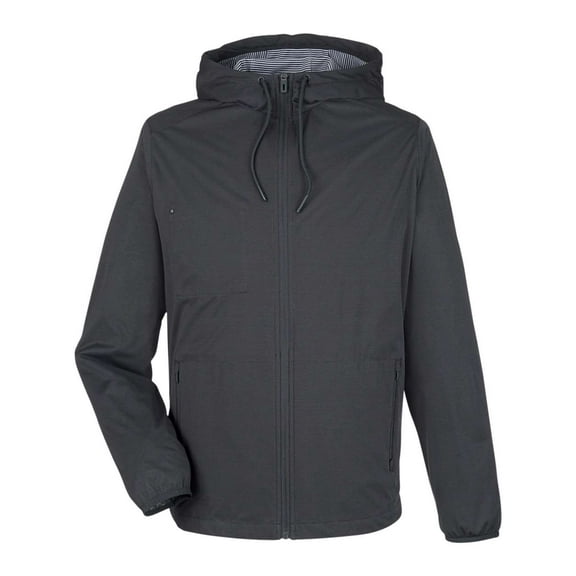 North End NE75 Men's Network Lightweight Jacket-Carbon Heather-L