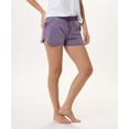 thumbnail image 1 of Boxercraft K02S Women's Solid Fleece Out Short-Purple-XS, 1 of 4