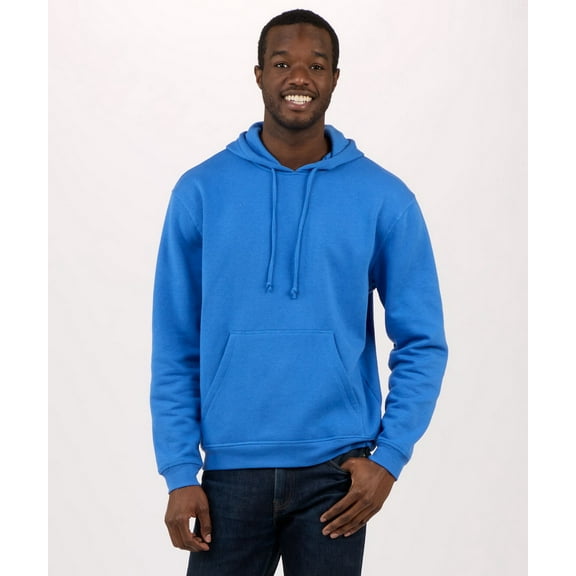 Boxercraft BM5302 Men's Fleece Hoodie-Collegiate Blue-2XL