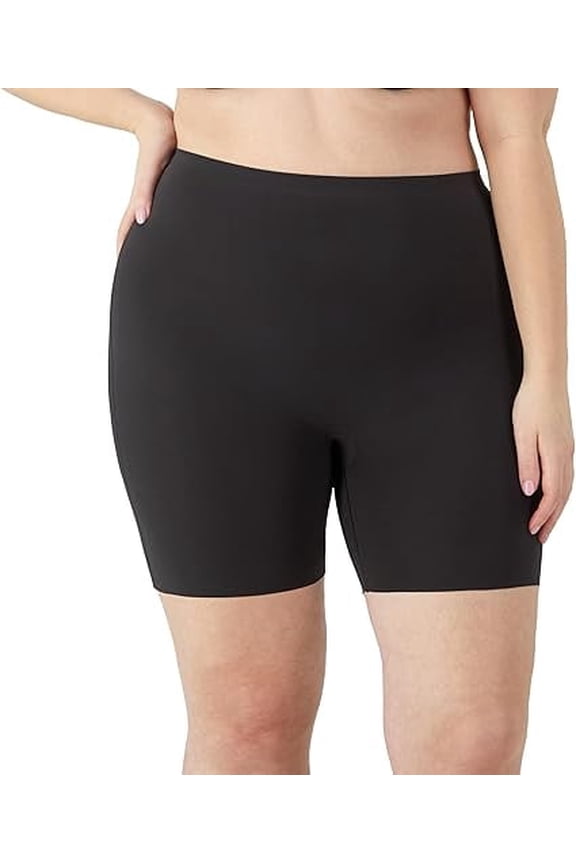 Women's Shaping Shorty, Firm Control Shaping Shorts, Moisture-Wicking Shapewear Black