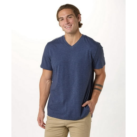 Boxercraft BM2204 Men's High V-Tee-Denim-XS