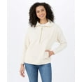 thumbnail image 1 of Boxercraft BW5203 Ladies Manchester Quarter-Zip-Natural-XS, 1 of 3