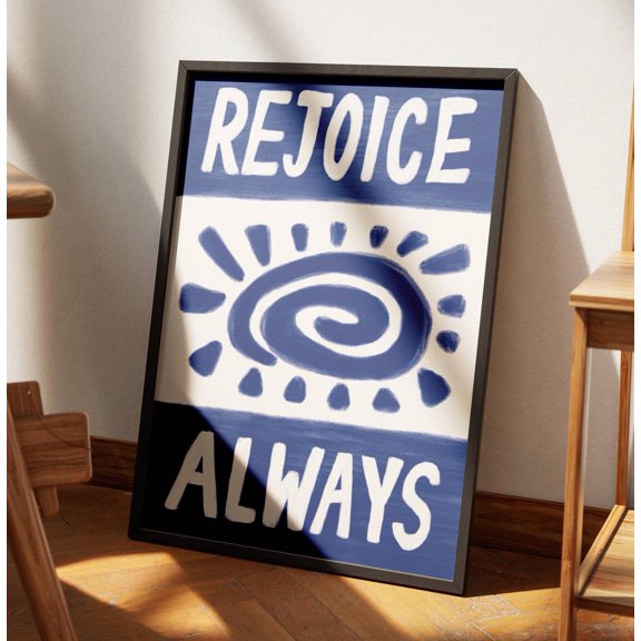 Fruit of the Spirit Cafe Menu Coffee Bar Wall Decoration, Unframed Paper Poster 11x14in