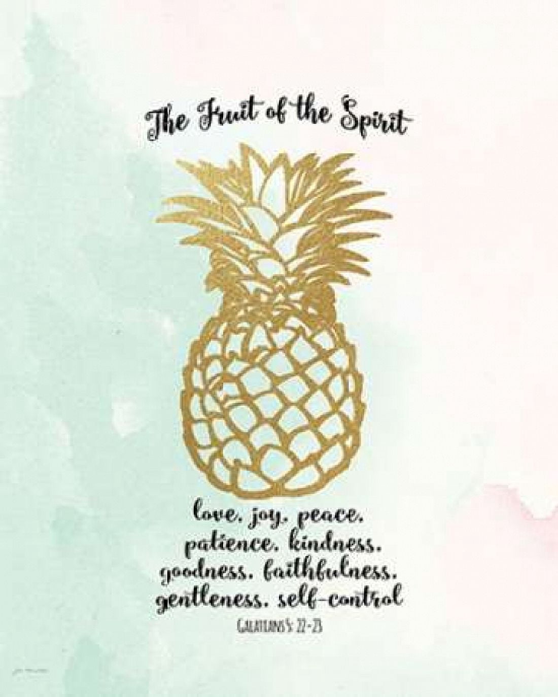 Fruit of the Spirit Canvas Art - Jo Moulton (24 x 30)
