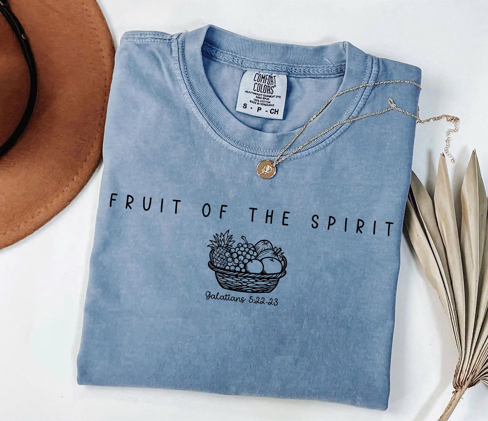 Fruit of the Spirit Christian T-Shirt – Bible Verse Religious Tee with ...