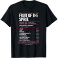 Fruit of the Spirit Galatians 522 Inspirational Christian TShirt