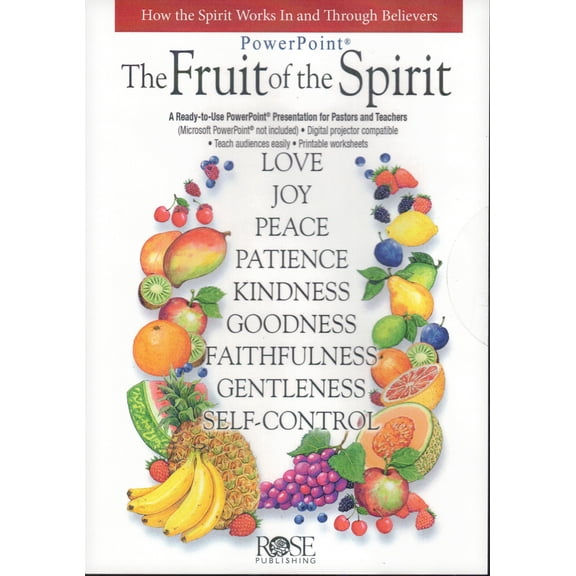 Fruit of the Spirit PowerPoint (CD-ROM)
