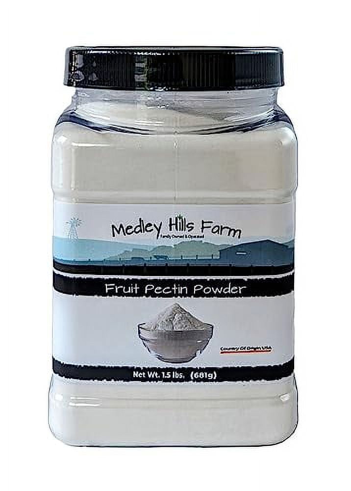 Fruit pectin Powder by Medley hills farm 1.5 Lbs. in Reusable Container