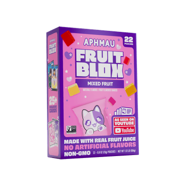 FruitBlox Aphmau Mixed Fruit Snacks, 22 Count