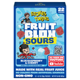 thumbnail image 1 of FruitBlox Stokes Twins Sour Fruit Snacks, Blue Raspberry and Cherry, 22 Count, 1 of 9