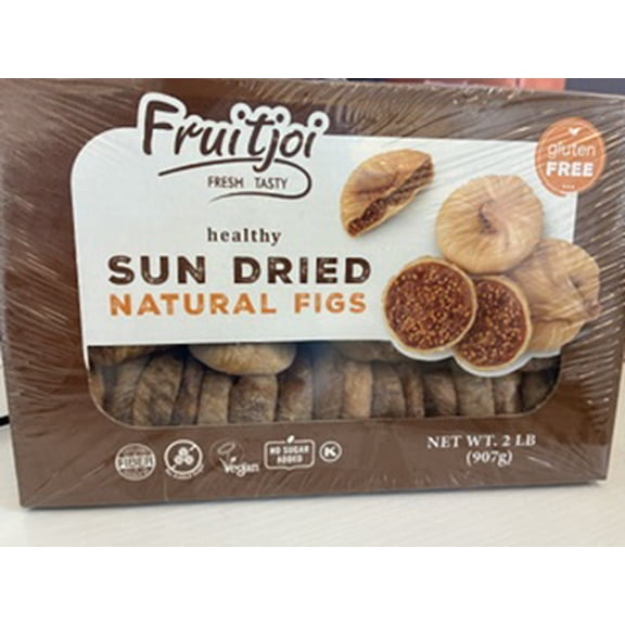 FruitJoi Sun Dried Natural Figs, Healthy, 2 LB