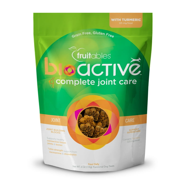 Fruitables BioActive Complete Joint Care Grain Free Soft Chews for Dogs Fruitables BioActive Complete Joint Care Grain Free Soft Chews for Dogs