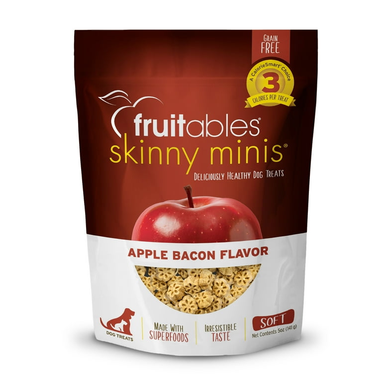 Fruitables Chewy Skinny Minis Apple Bacon Dog Treats Fruitables Chewy Skinny Minis Apple Bacon Dog Treats