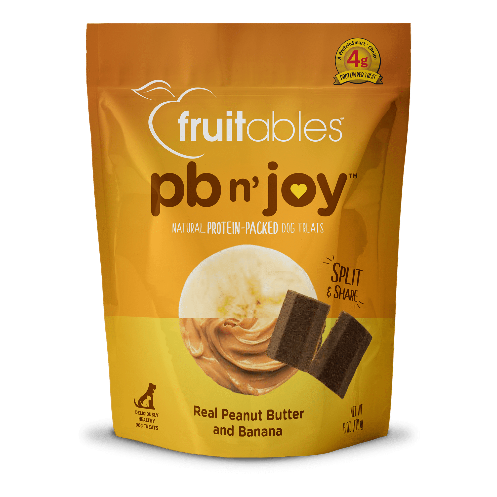 Fruitables pbn'joy Dog Treats High Protein Natural Dog Treats Made