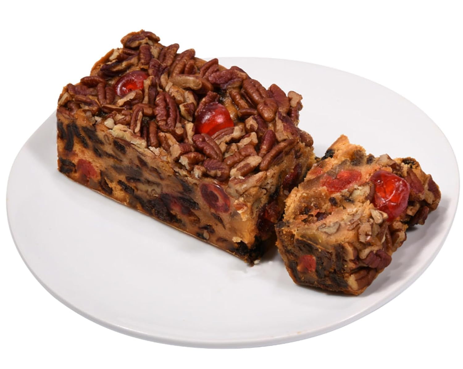 Fruitcake Amaretto Fruit Cake 1 pound (16 Ounce) Loaf in a Box-Holiday ...