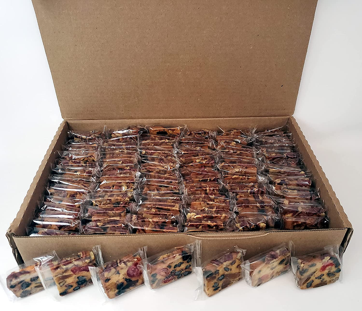 Fruitcake Classic Fruit Cake Slices 120 Individually Wrapped Pieces
