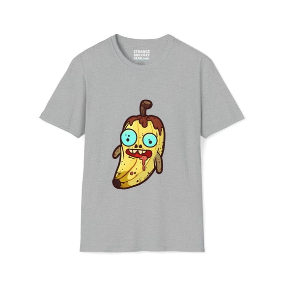 Fruitfully Frightening Banana Halloween Tee by Strange and Cozy Gear